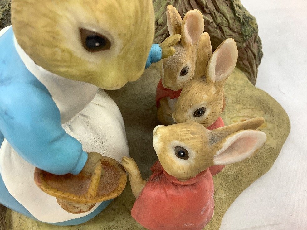  Kato прикладное искусство Peter Rabbit колодка ho n держатель / ложка для обуви inserting повреждение есть ACB б/у товар 