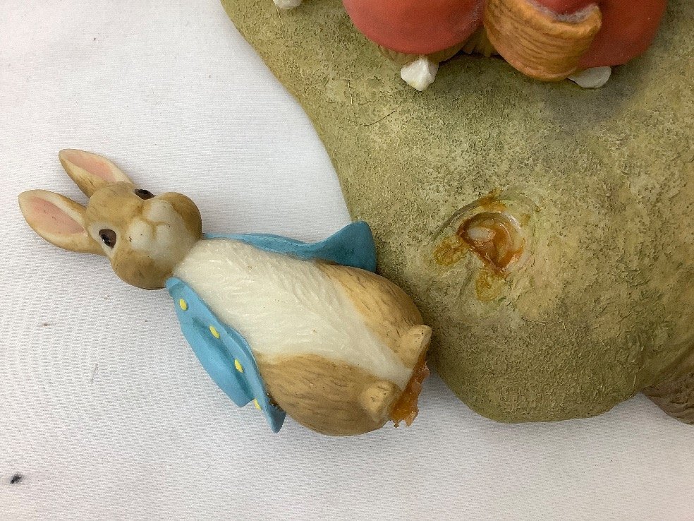  Kato прикладное искусство Peter Rabbit колодка ho n держатель / ложка для обуви inserting повреждение есть ACB б/у товар 