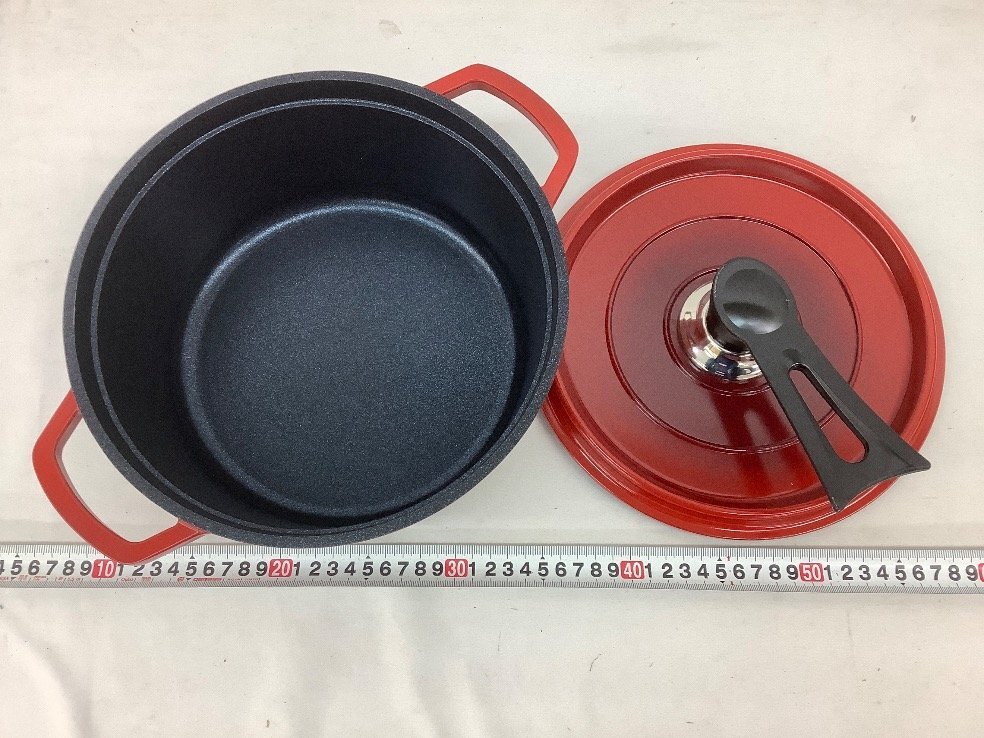  Earnest bell fi-na суммировать / мульти- хлеб / кастрюля с двумя ручками 3 пункт царапина есть не использовался содержит /ACB б/у товар 