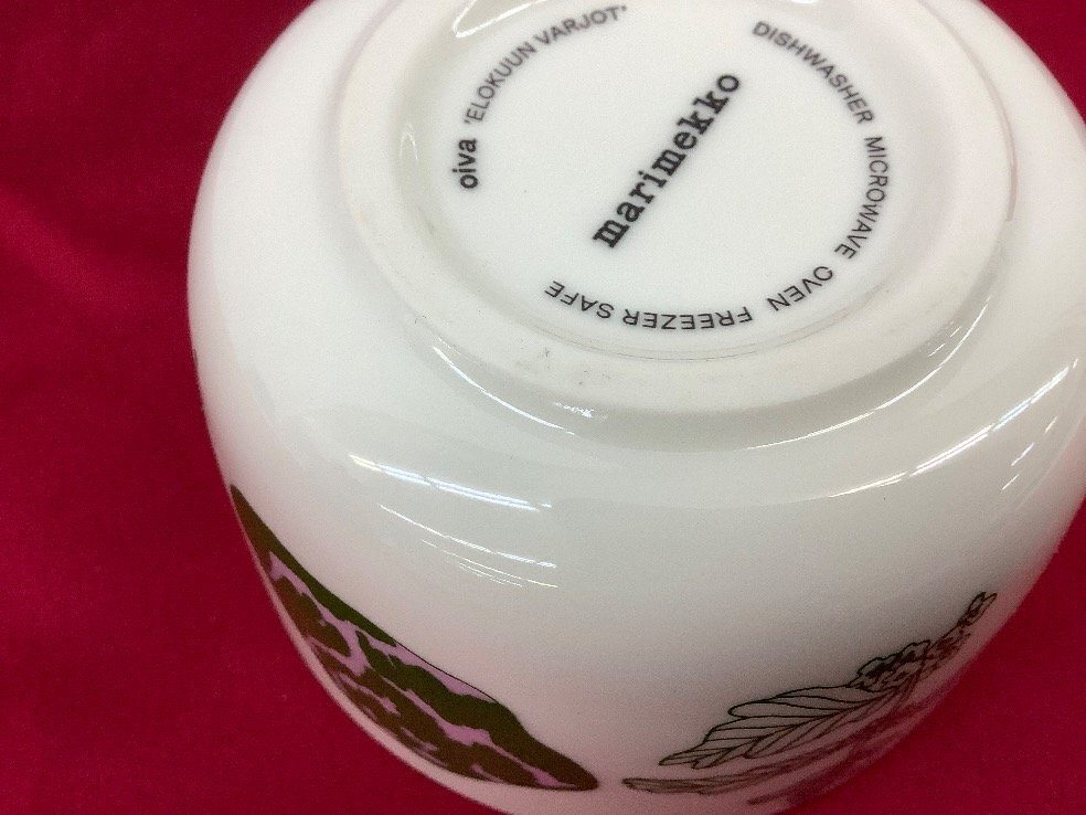  Marimekko пара миска / канистра /ero Kuhn Val яхта /si il тигр Pooh taru - /250ml ACB не использовался товар 