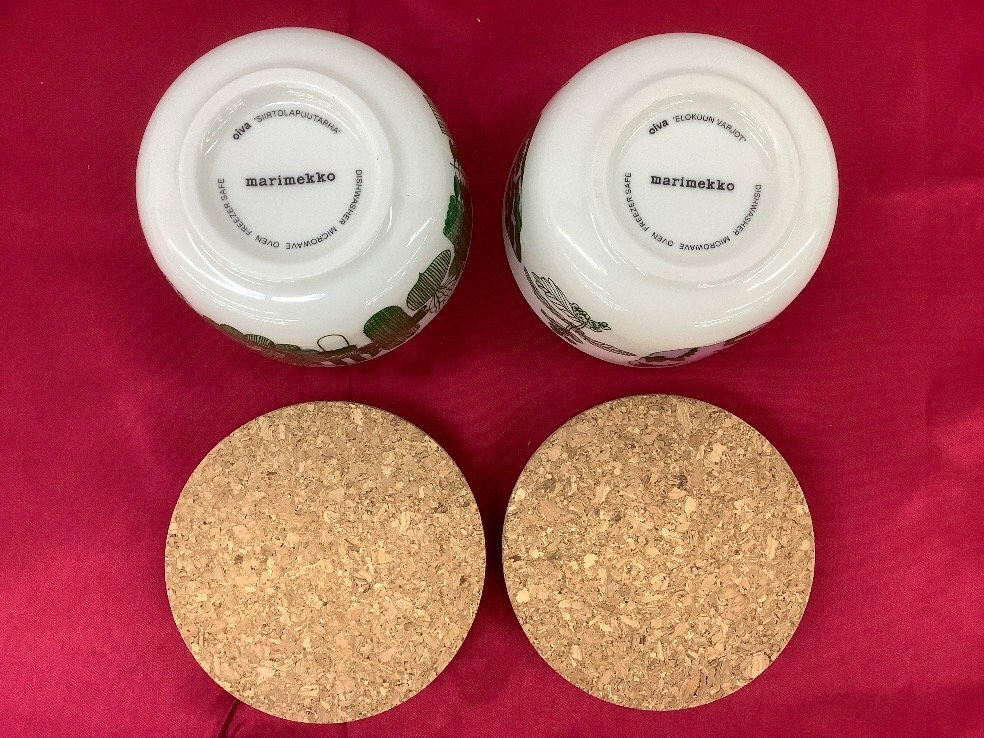  Marimekko пара миска / канистра /ero Kuhn Val яхта /si il тигр Pooh taru - /250ml ACB не использовался товар 