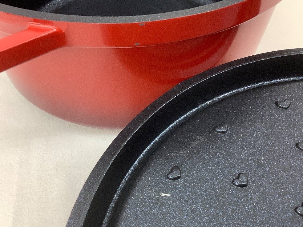  Earnest bell fi-na суммировать / мульти- хлеб / кастрюля с двумя ручками 3 пункт царапина есть не использовался содержит /ACB б/у товар 