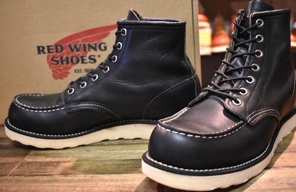 箱付き RED WING レッドウィング アイリッシュセッター 9075 8.5D ブラック 26.5 made in usa_画像2