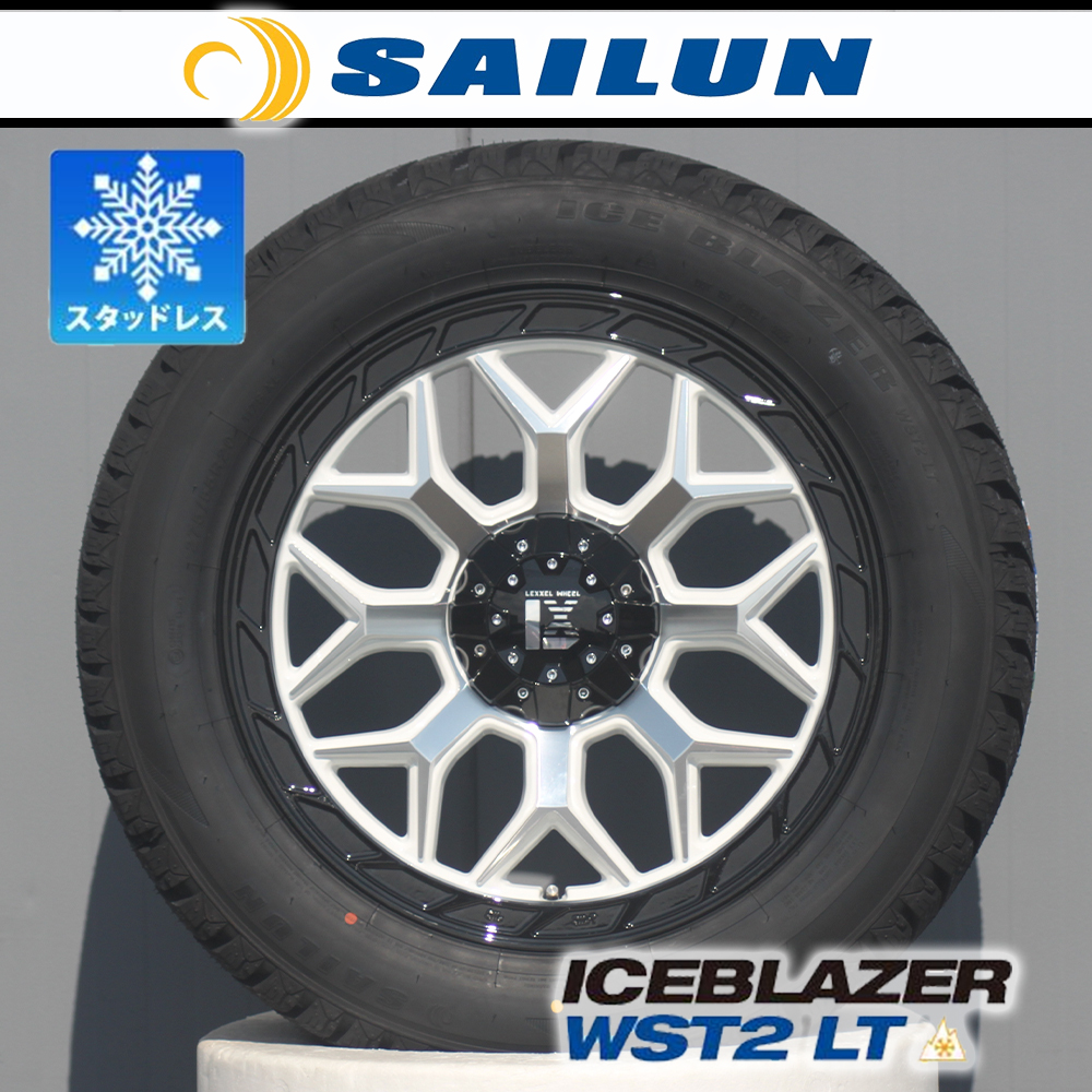 【ディフェンダー用】スタッドレス ディフェンダー L663 サイレン SAILUN 275/55R20 タイヤホイール 新品4本セット LEXXEL InFerno_画像4