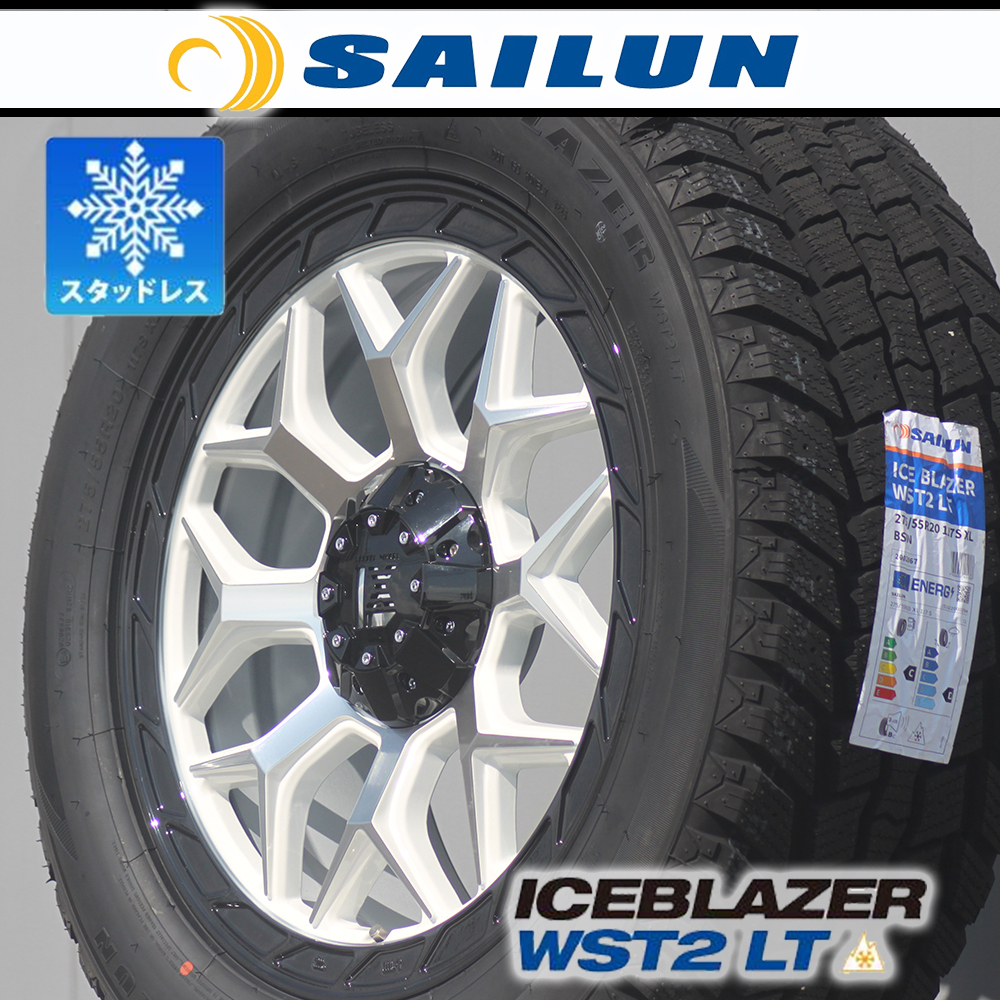【ディフェンダー用】スタッドレス ディフェンダー L663 サイレン SAILUN 275/55R20 タイヤホイール 新品4本セット LEXXEL InFerno_画像9