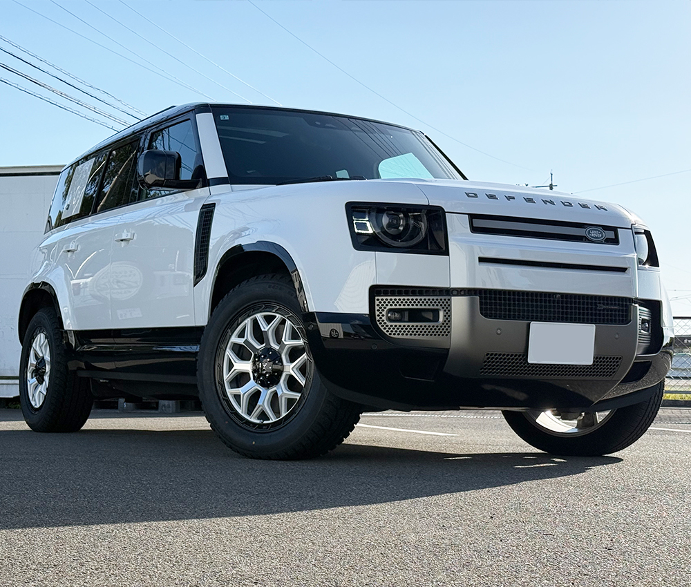 【ディフェンダー用】スタッドレス ディフェンダー L663 サイレン SAILUN 275/55R20 タイヤホイール 新品4本セット LEXXEL InFerno_画像2