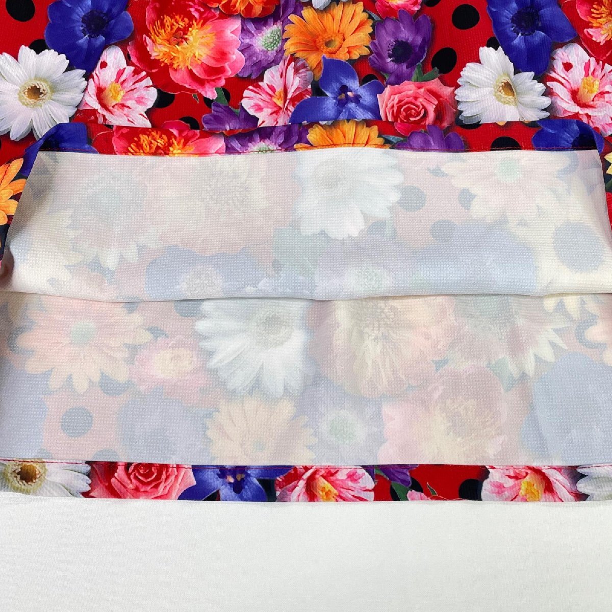 coco 中古【値下げ】 ダンスウィズドラゴン レディース 切り替えワンピース 3(L) オレンジ ハイネック レターパックプラス発送可 K019998_画像5