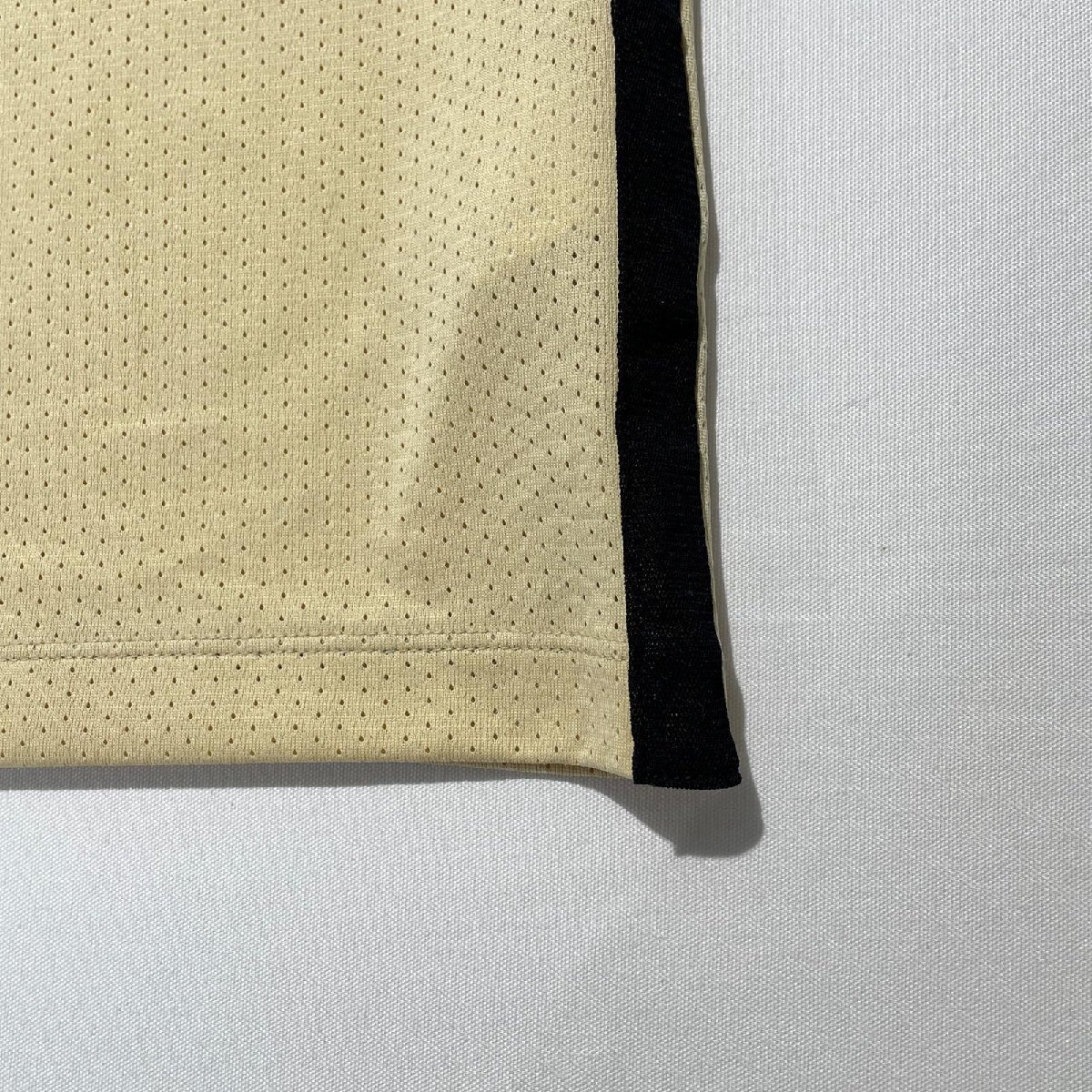 coco 中古【値下げ】 アルチビオ archivio レディース 半袖ポロシャツ 38(M) ベージュ系 レース メッシュ調 ネコパケ発送可 102810_画像5