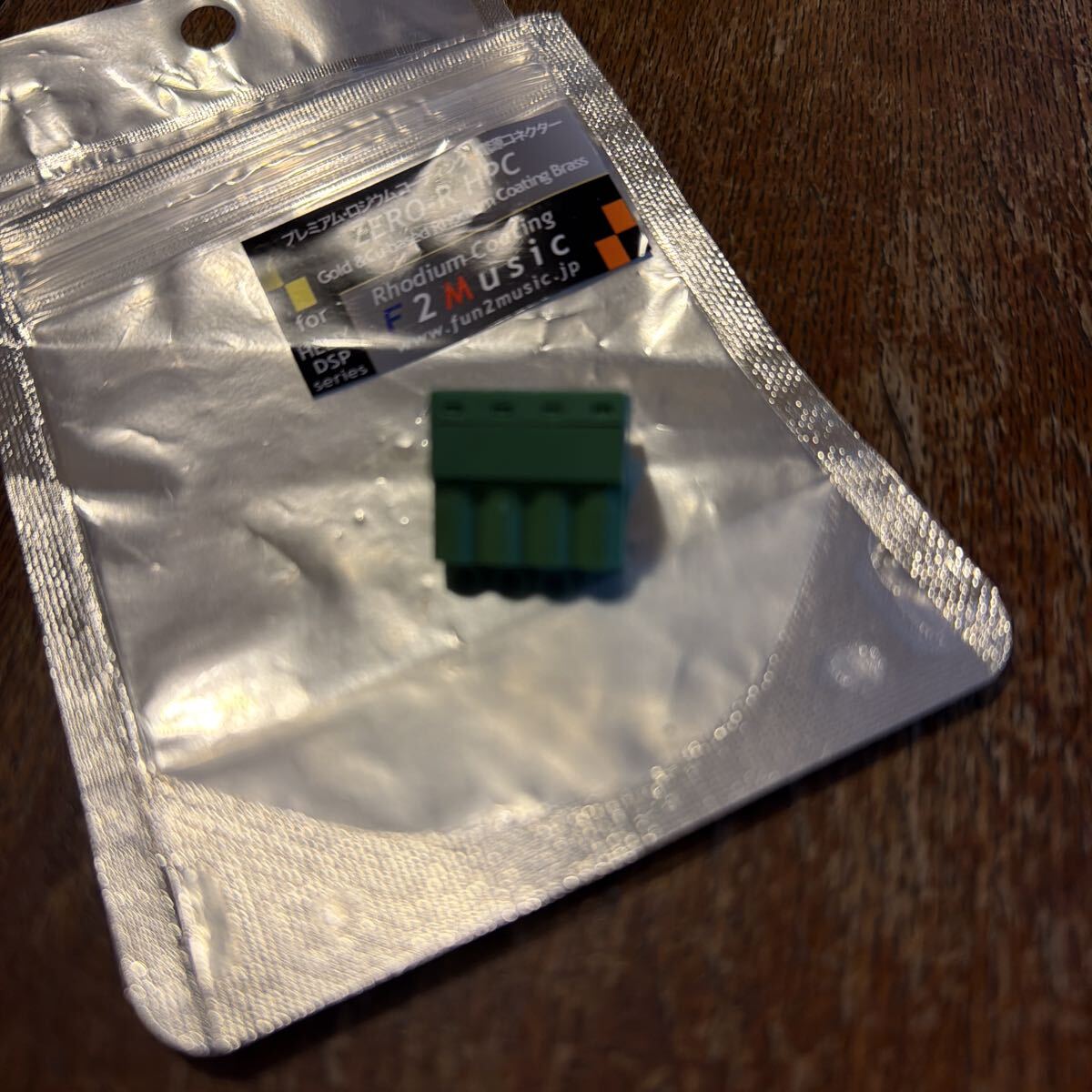 F2 Music F2ミュージック　HELIX DSP用ロジウムコーティング電源コネクター　ZERO-R HPC その2_画像5