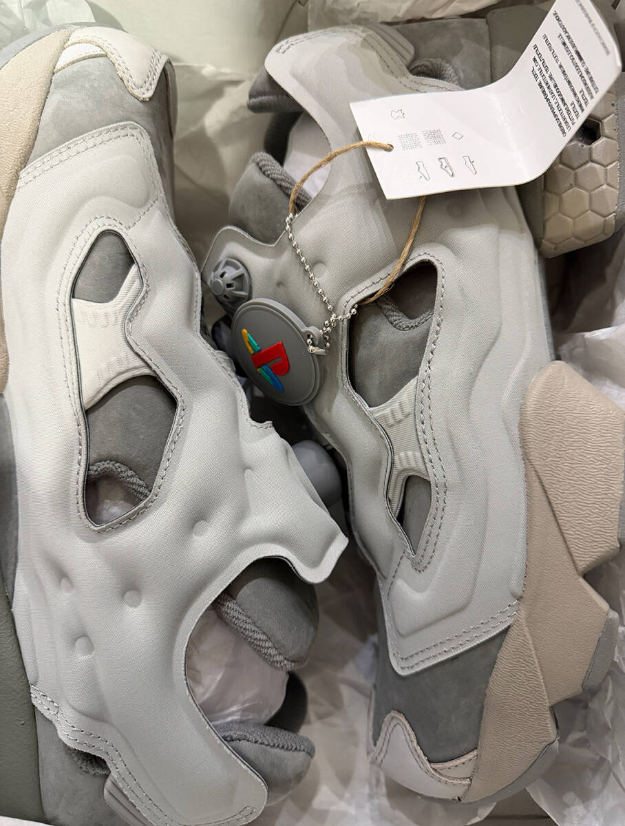  новый товар не использовался Reebok × PlayStation INSTAPUMP FURY 94 Reebok PlayStation 26.5cm спортивные туфли 