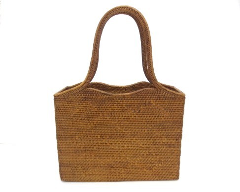 【11-114】自然 かごバッグ バッグ かご ファッション レディース_画像1