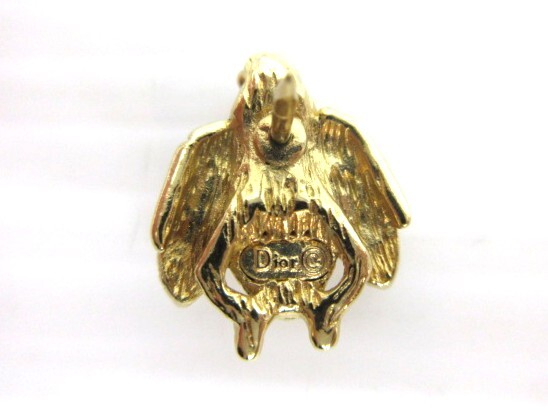 [11-123]Christian Dior Christian * Dior Vintage пчела BEEbiju- булавка брошь значок Gold цвет в коробке 