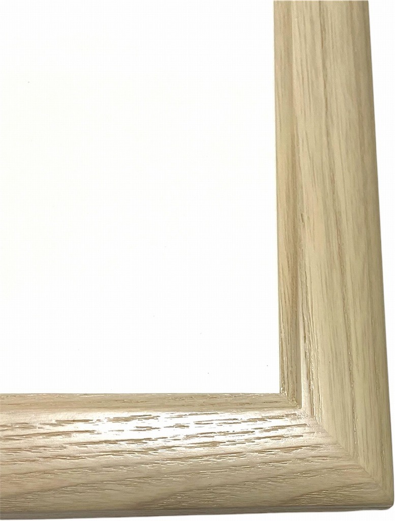 ◆◇【売り切り在庫処分】　未使用 / 額縁 / アッシュ 白①/ 半切 / 紙作品用 / ◇◆_画像2