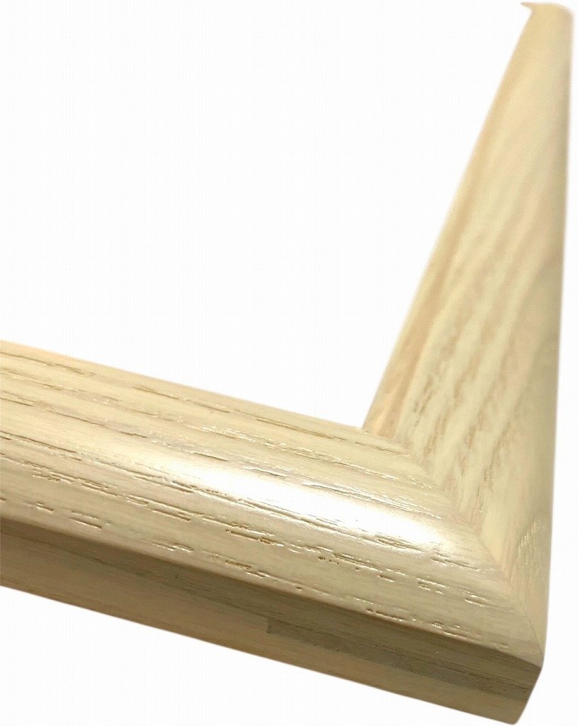 ◆◇【売り切り在庫処分】　未使用 / 額縁 / アッシュ 白②/ 半切 / 紙作品用 / ◇◆_画像3