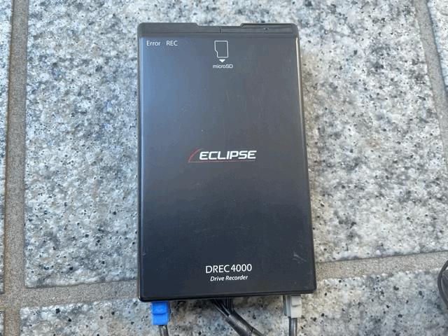 ★☆ドライブレコーダー ECLIPSE DREC4000 12V/24V★☆ジャンク☆★_画像2