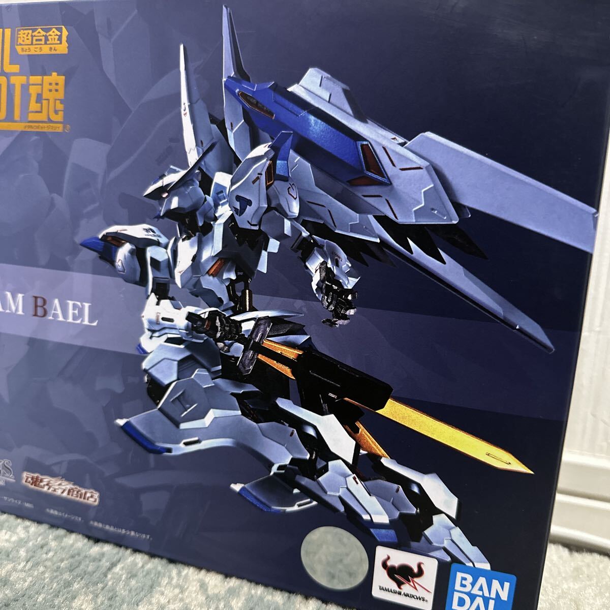 METAL ROBOT魂 ガンダムバエル 機動戦士ガンダム鉄血のオルフェンズ 正規品 BANDAI TAMASHII NATIONS メタルビルド 超合金 _画像2