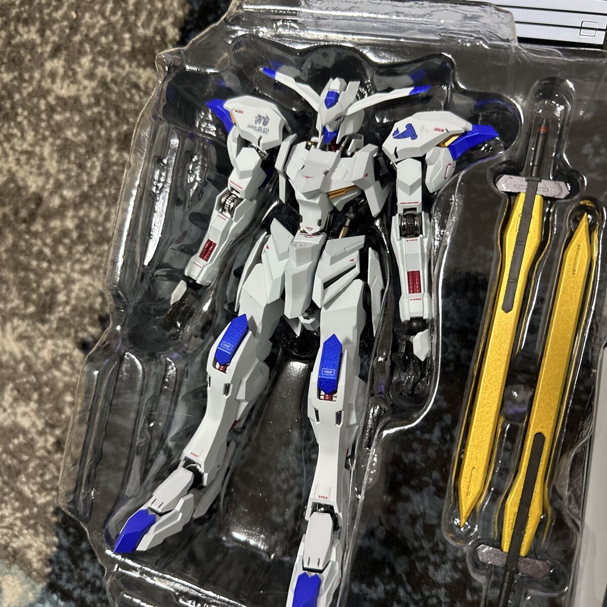 METAL ROBOT魂 ガンダムバエル 機動戦士ガンダム鉄血のオルフェンズ 正規品 BANDAI TAMASHII NATIONS メタルビルド 超合金 _画像7