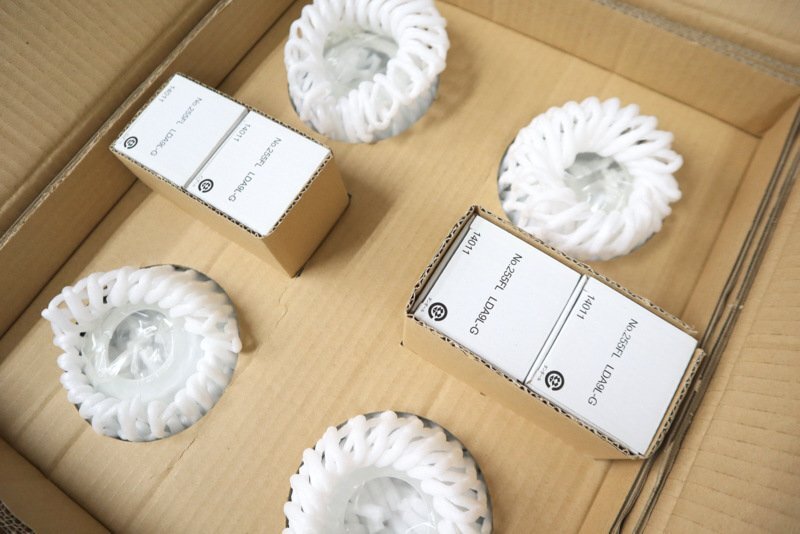 【未使用品】★生産終了品★ODELIC オーデリック 照明器具 OC 006 874LD/L スズランモチーフ シャンデリア シャンパンゴールド/1j1136_画像2