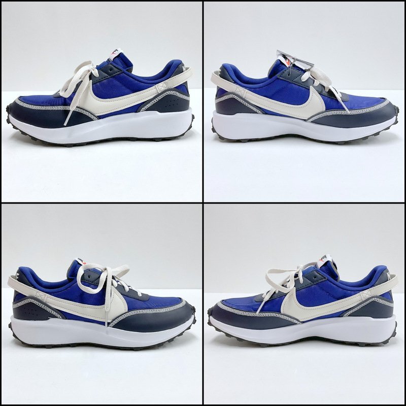 【タグ付き未使用品】NIKE ナイキ ワッフル デビュー SE カジュアルシューズ FB7217-400 紺色 25cm/スニーカー/oj0048_画像6
