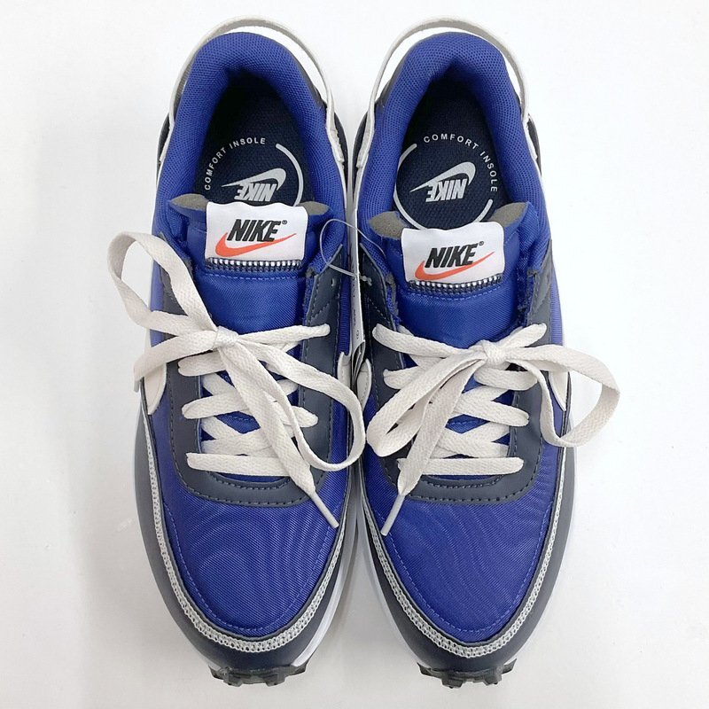 【タグ付き未使用品】NIKE ナイキ ワッフル デビュー SE カジュアルシューズ FB7217-400 紺色 25cm/スニーカー/oj0048_画像4