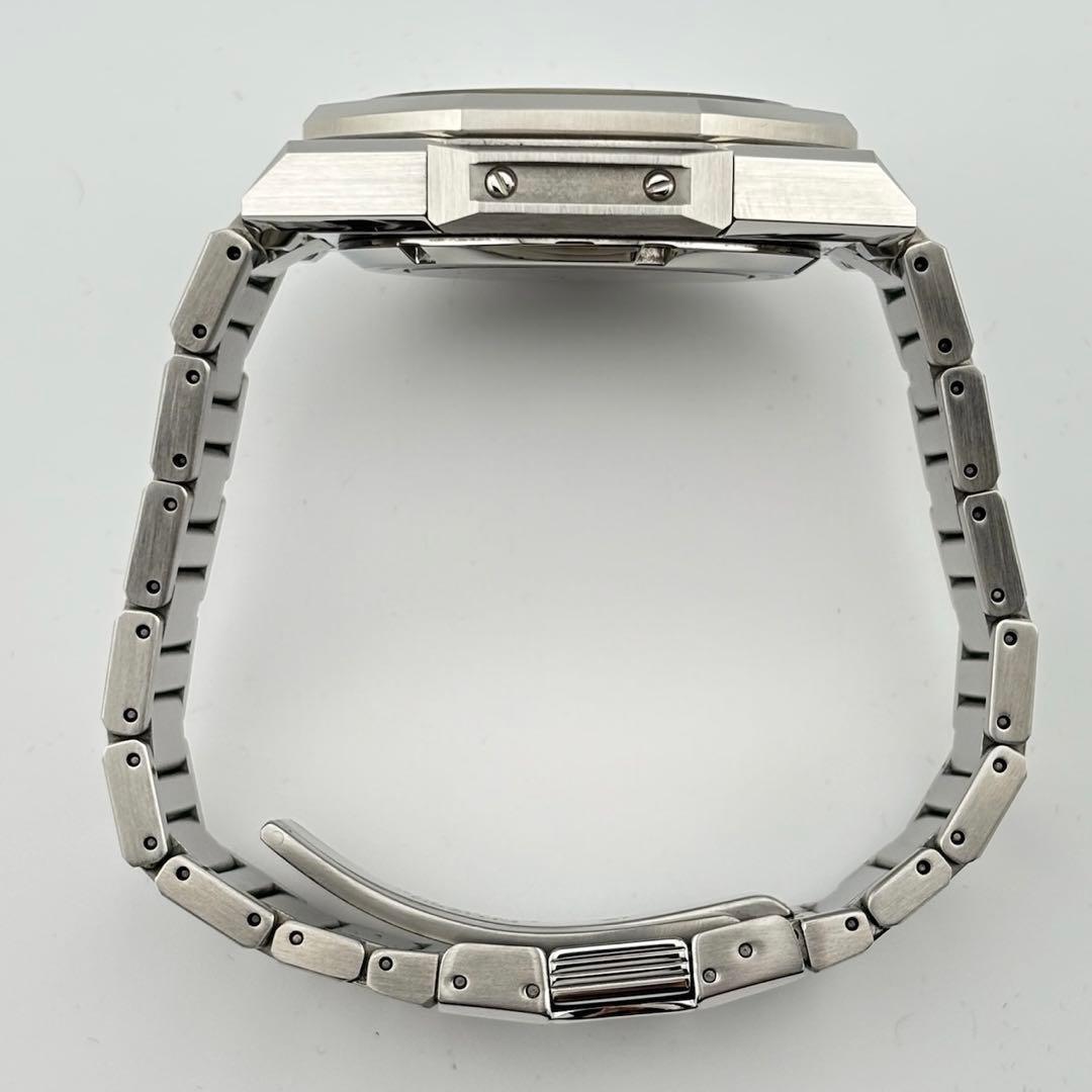 美品 CITIZEN Series8 シチズン シリーズエイト 890 メカニカル NB6060-58L / 9051-009KM01 デイト ブルー文字盤 メンズ 自動巻き 腕時計_画像6