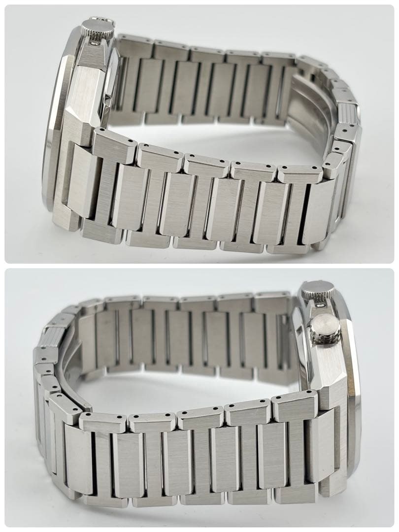 美品 CITIZEN Series8 シチズン シリーズエイト 890 メカニカル NB6060-58L / 9051-009KM01 デイト ブルー文字盤 メンズ 自動巻き 腕時計_画像9