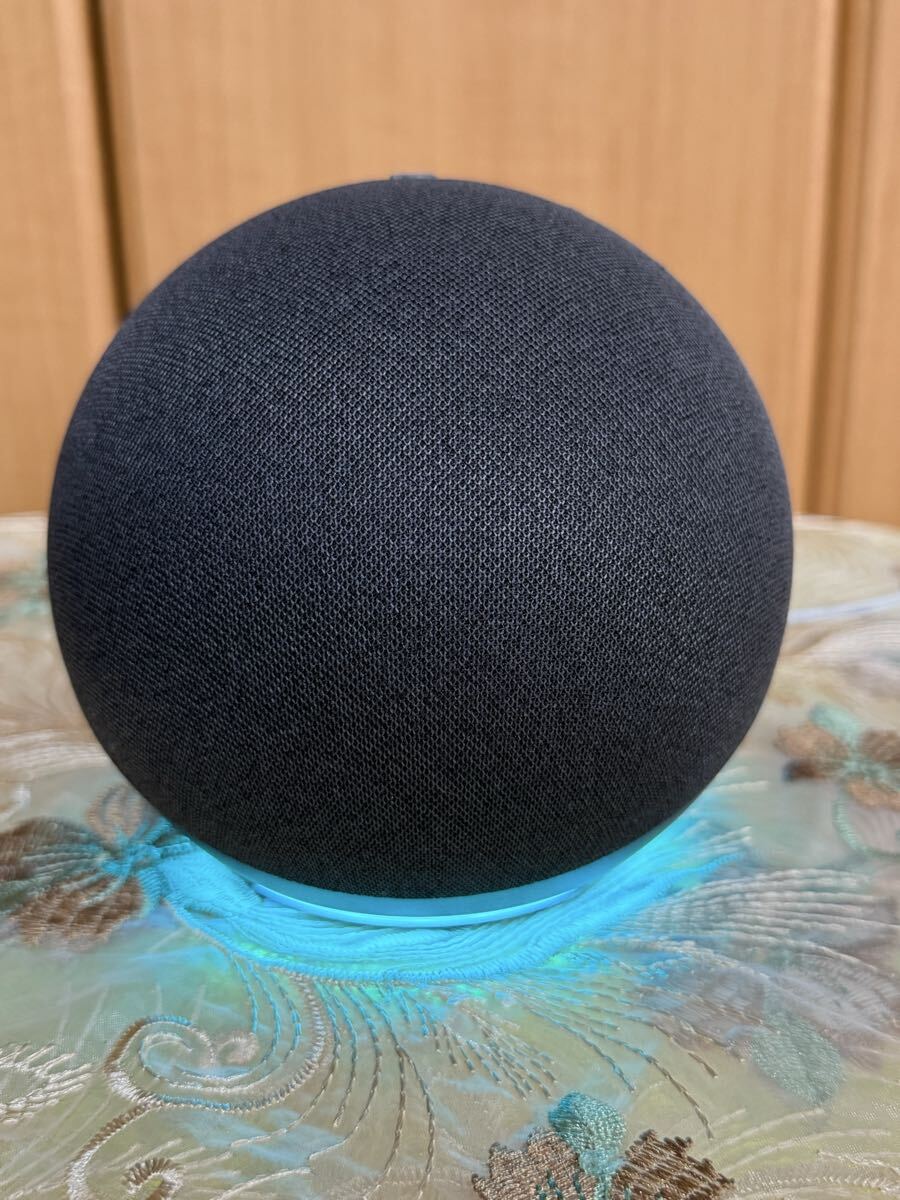 Amazon Echo エコー スマートスピーカーwith Alexa L4S3RE Alexa 通電確認済み_画像1