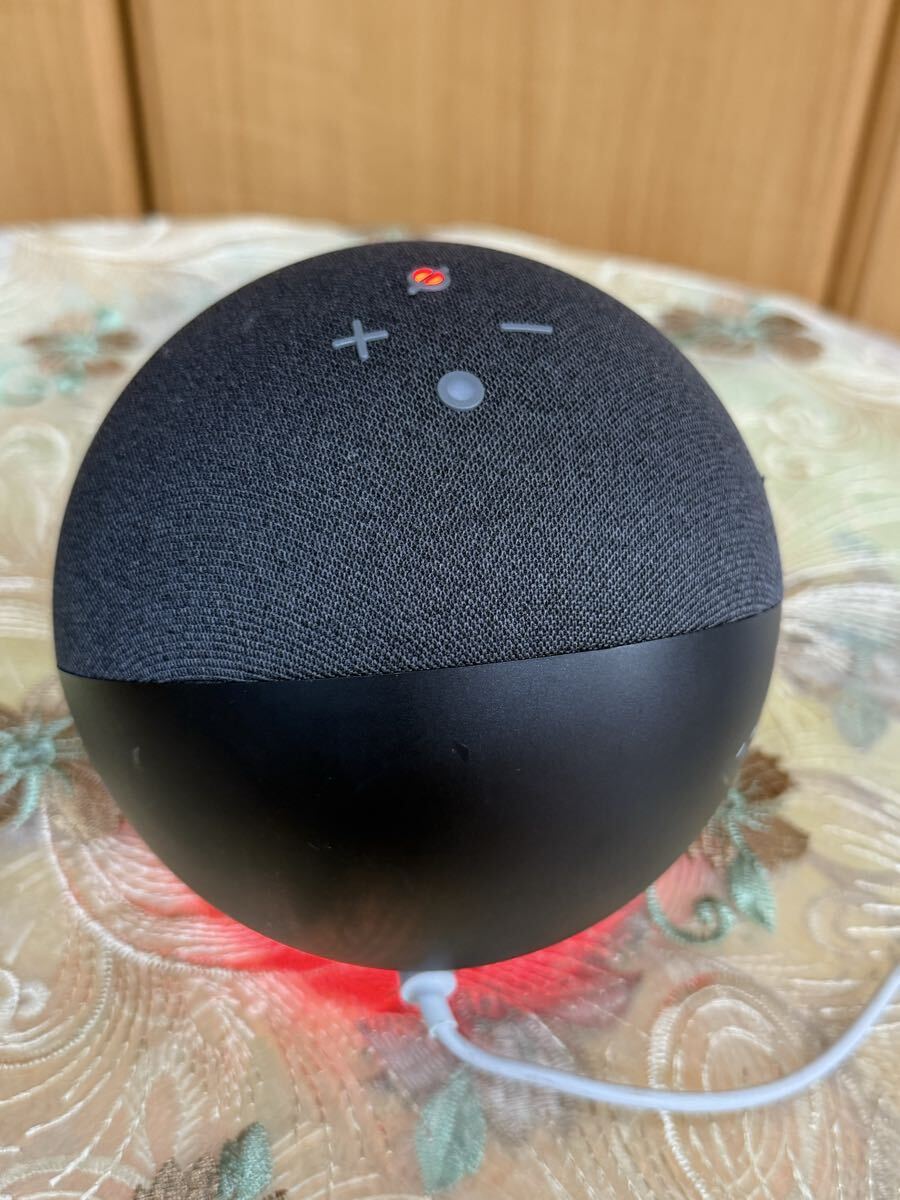 Amazon Echo エコー スマートスピーカーwith Alexa L4S3RE Alexa 通電確認済み_画像2