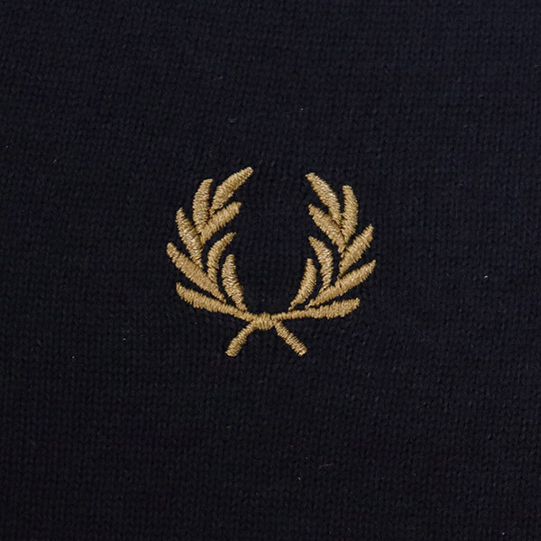 FRED PERRY ( Fred Perry ) K9600 CLASSIC V NECK JUMPER V шея свитер FP522 795NAVYXL