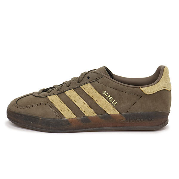 adidas ( Adidas ) JQ8386 GAZELLE INDOOR спортивные туфли cargo Brown / золотой бежевый / foot одежда белый AD33924.0cm