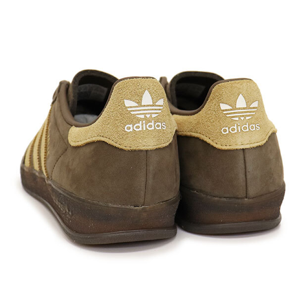 adidas ( Adidas ) JQ8386 GAZELLE INDOOR спортивные туфли cargo Brown / золотой бежевый / foot одежда белый AD33924.0cm