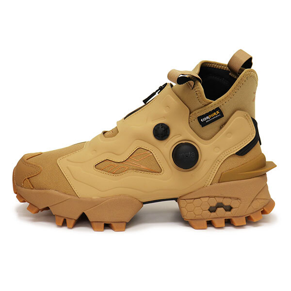 Reebok (リーボック) 100230819 INSTAPUMP FURY MID インスタポンプフューリー ミッド キャメル RB14127.5cm_画像3
