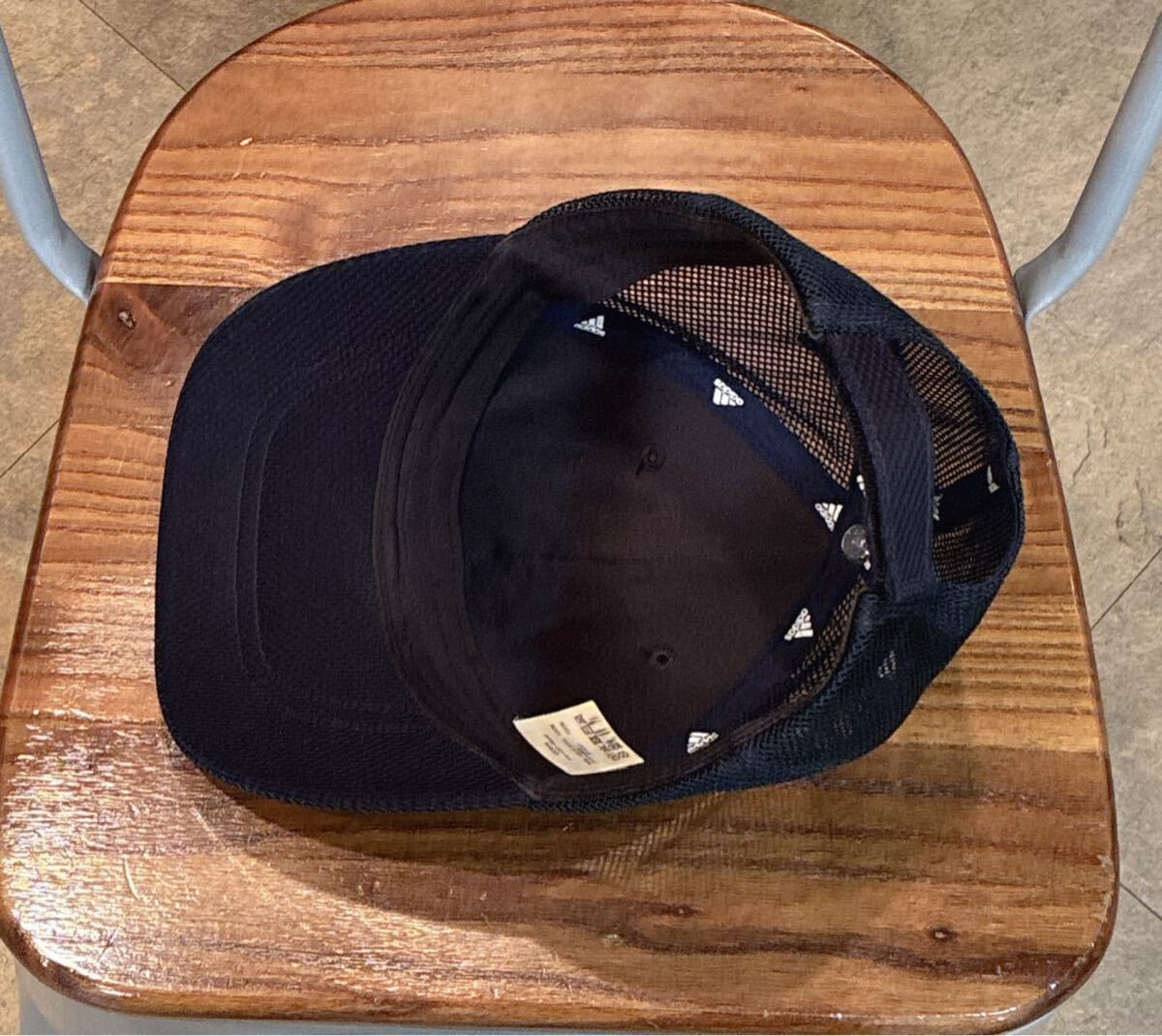 ADIDAS／テーラーメイドゴルフ／メッシュキャップ　ネイビー　サイズ表示57〜59㌢_画像4