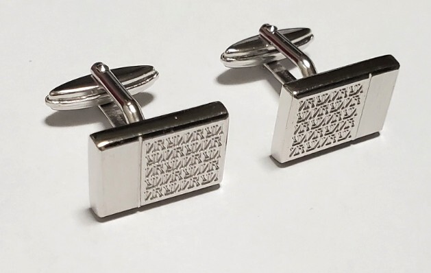 ●NINA RICCI ニナリッチ●カフスボタン メンズ アクセサリー 紳士 15,6g　きれいめ_画像3