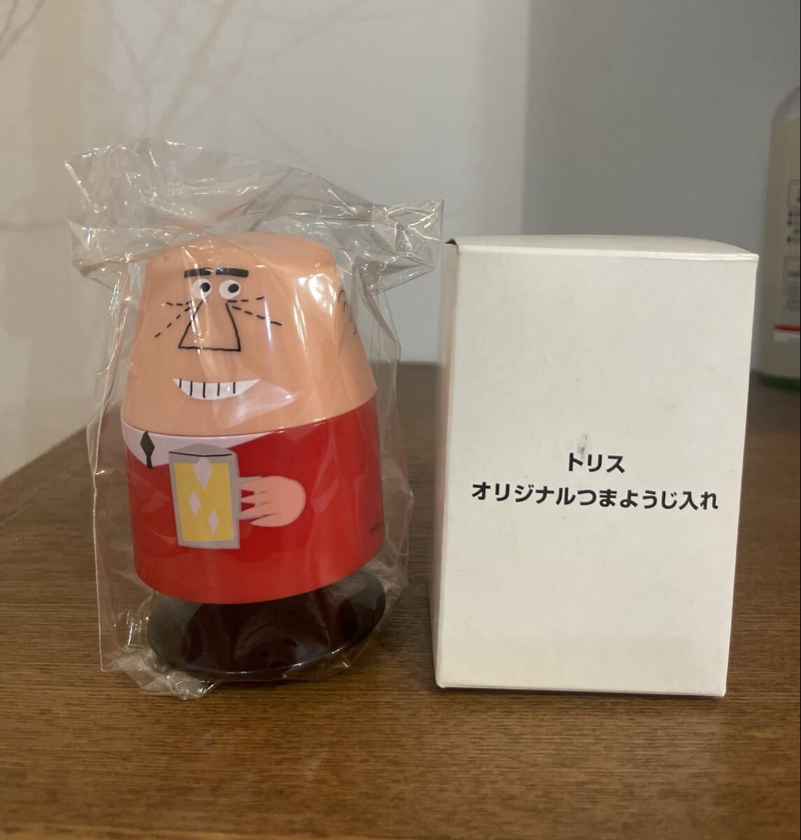 SUNTORY トリスおじさん　爪楊枝入れ　非売品　箱付き　未使用品_画像1