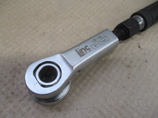 中古品 ライト精機 バイスレンチ 9~17mm LB-1N コ-40_画像2