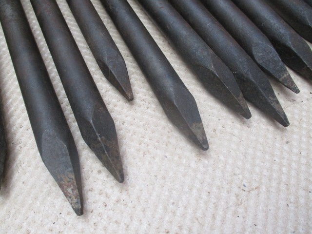 中古品　エアーチッパー用　ブルポイント　20本　６角軸　②（H-100）_画像3