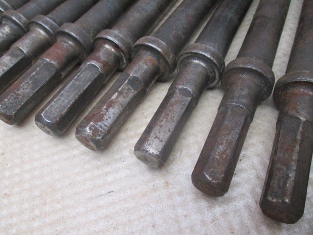 中古品　エアーチッパー用　ブルポイント　20本　６角軸　②（H-100）_画像5