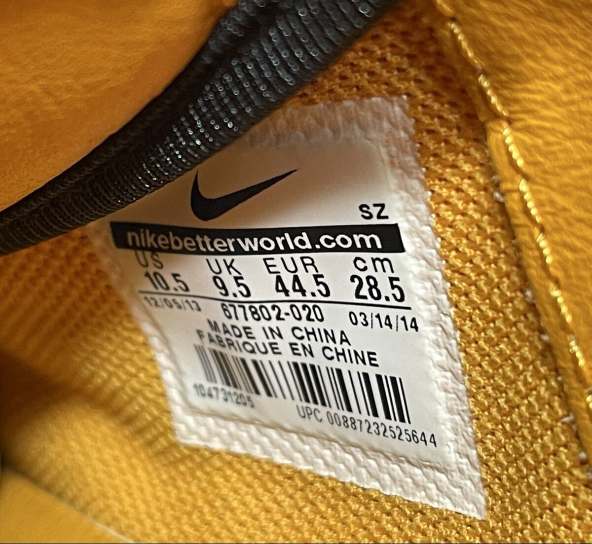 NIKE × Riccardo Tisci ナイキ×リカルド・ティッシ AIR FORCE LOW SP エアフォースロー SP US10.5 USED 677802-020_画像7