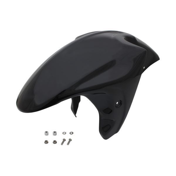 ZZR1400/ZZ-R1400(2006-2011) 用 フロントフェンダー ブラックゲルコート｜ポッシュフェイス/POSH_画像1