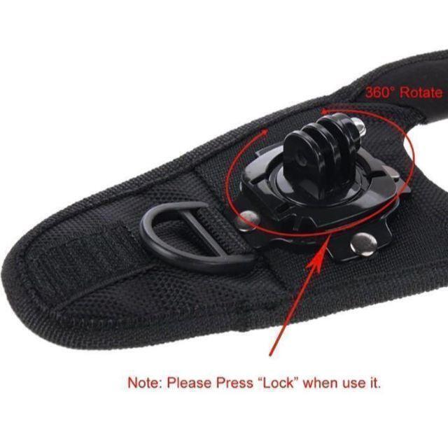 360度回転グローブスタイルリストバンドマウント_画像5