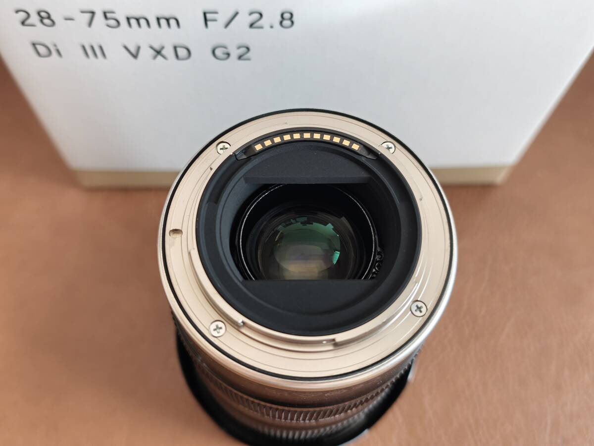 【美品・保証書あり】TAMRON（タムロン） 28-75mm F/2.8 Di III VXD G2 (Model A063) [ニコンZ用] NIKON Zマウント 標準ズームレンズ_画像4