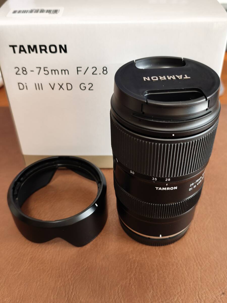 【美品・保証書あり】TAMRON（タムロン） 28-75mm F/2.8 Di III VXD G2 (Model A063) [ニコンZ用] NIKON Zマウント 標準ズームレンズ_画像1