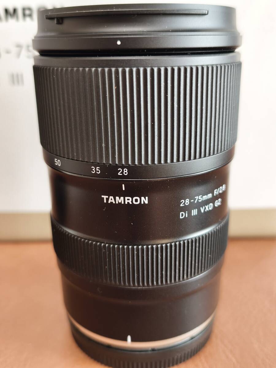 【美品・保証書あり】TAMRON（タムロン） 28-75mm F/2.8 Di III VXD G2 (Model A063) [ニコンZ用] NIKON Zマウント 標準ズームレンズ_画像2