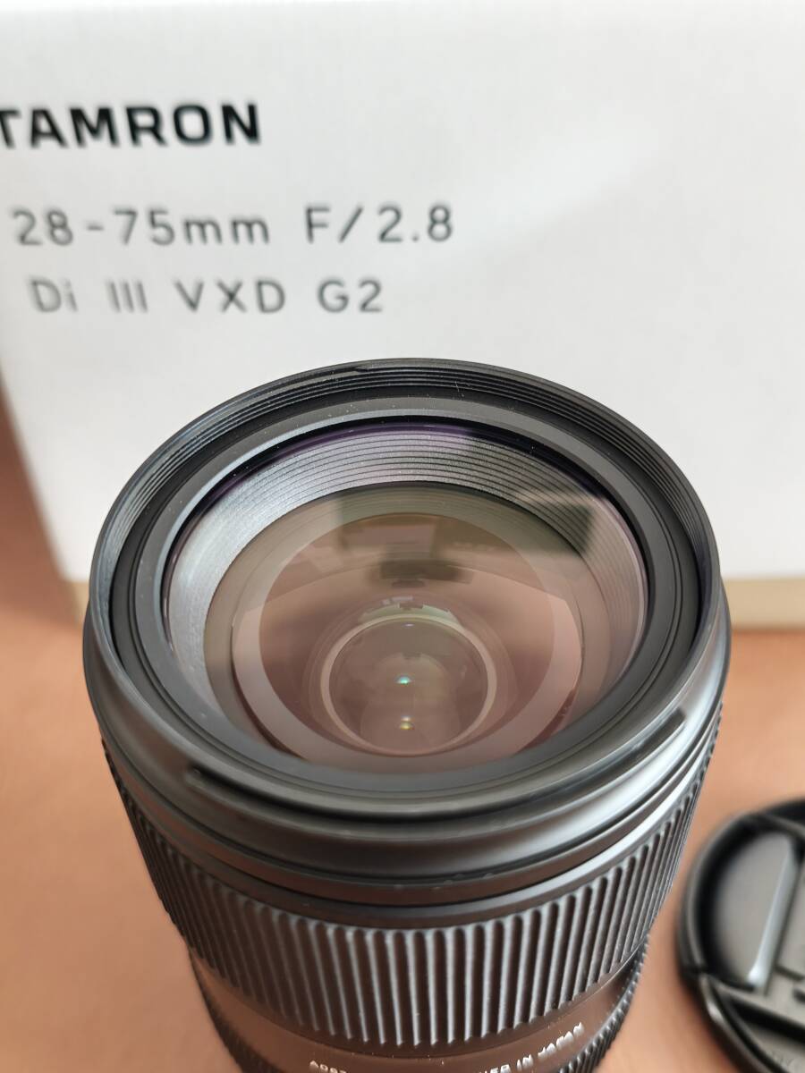 【美品・保証書あり】TAMRON（タムロン） 28-75mm F/2.8 Di III VXD G2 (Model A063) [ニコンZ用] NIKON Zマウント 標準ズームレンズ_画像6