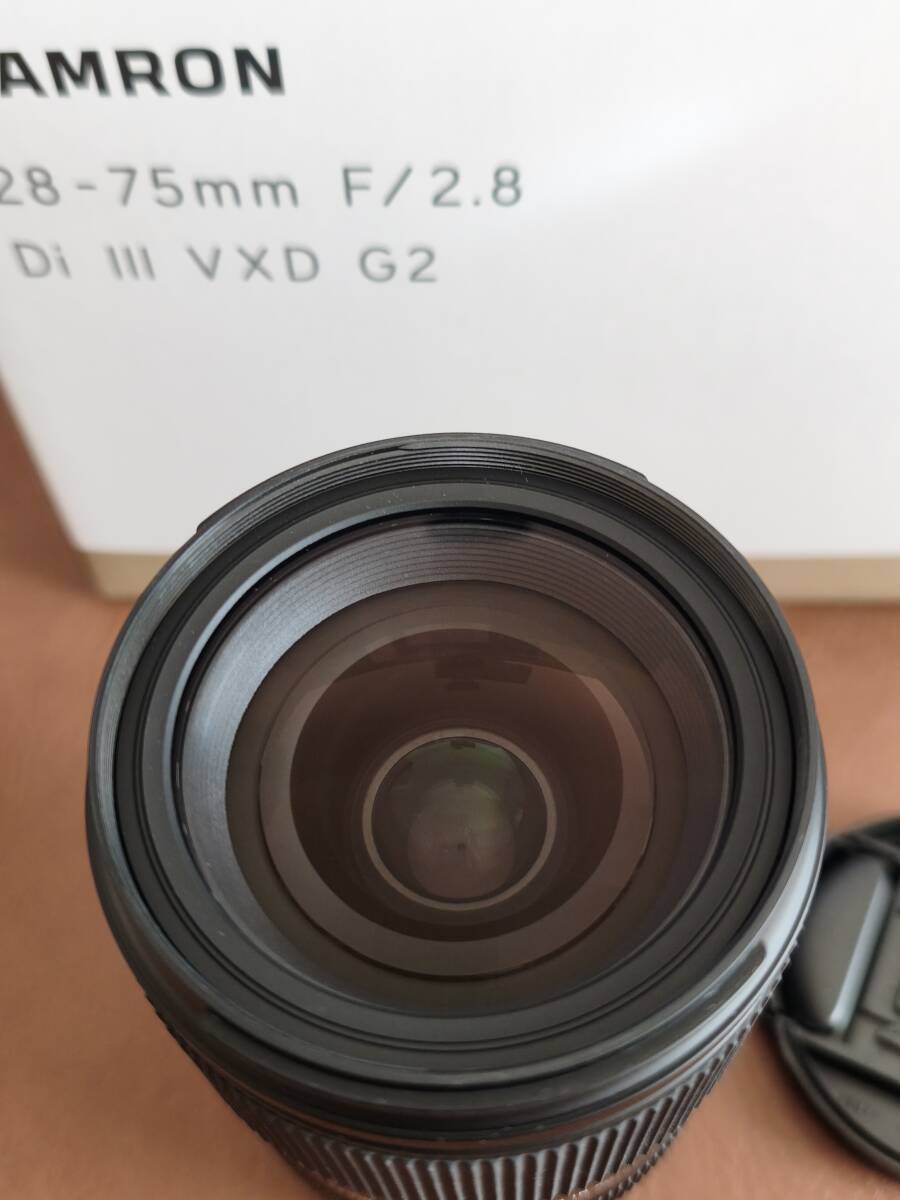 【美品・保証書あり】TAMRON（タムロン） 28-75mm F/2.8 Di III VXD G2 (Model A063) [ニコンZ用] NIKON Zマウント 標準ズームレンズ_画像5