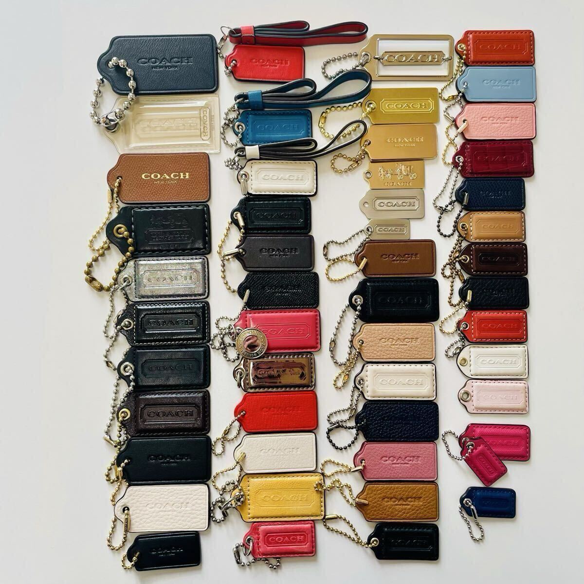 1 иен ~ COACH Coach очарование брелок для ключа сумка очарование бирка 50 пункт суммировать кожа metal лошадь машина 1 иен ~ COACH Coach очарование брелок для ключа сумка очарование бирка 50 пункт суммировать кожа metal лошадь машина