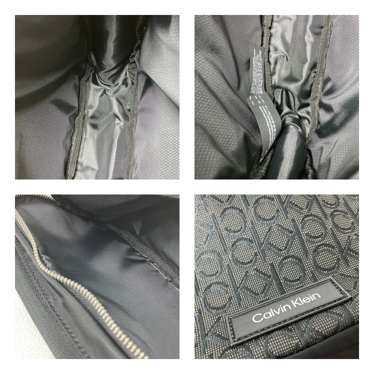 [ прекрасный товар ] Calvin Klein сумка на плечо парусина черный 