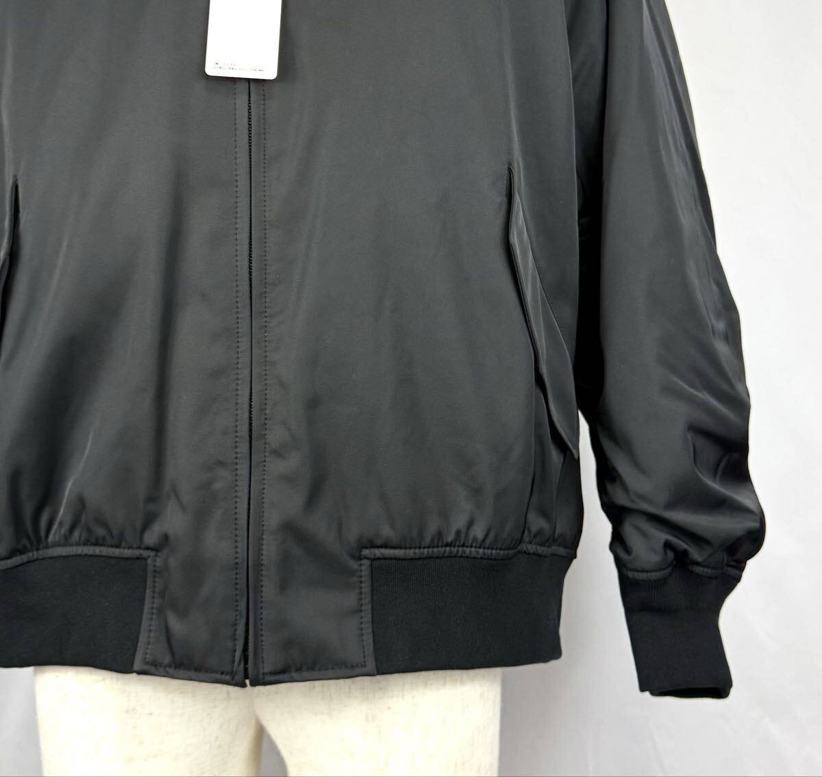 新作　UNIQLO C ユニクロ　ボマージャケット　BK_画像3