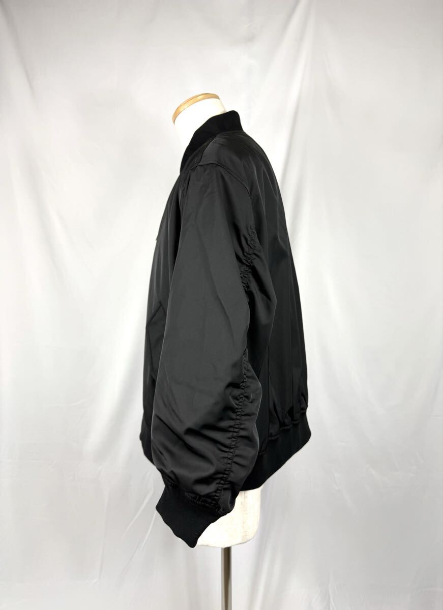 新作　UNIQLO C ユニクロ　ボマージャケット　BK_画像4